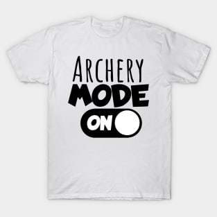 Archery mode on T-Shirt